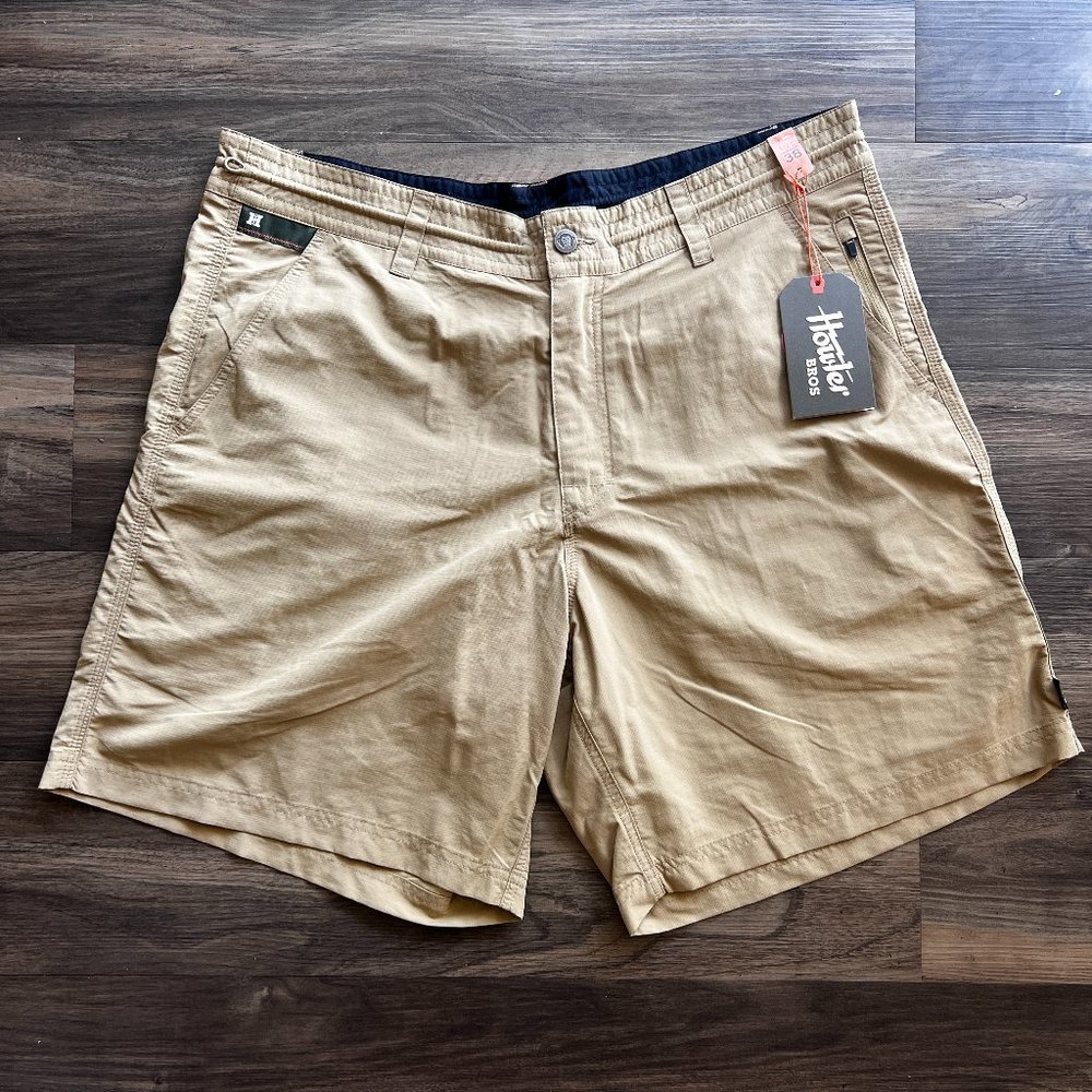 NWT Howler Bros Horizon Hybrid Shorts 2.0, quick drying 100% nylon ripstop Sz 38